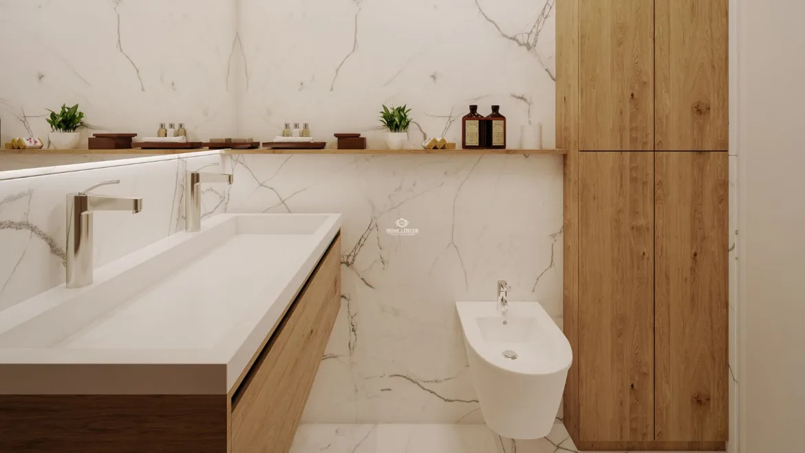Mid-Century luxury bathroom design