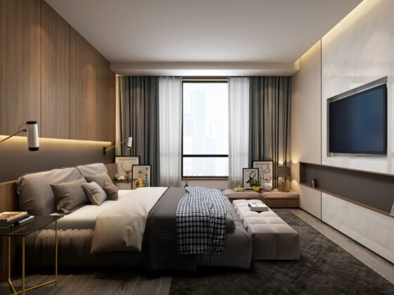 modern bedroom